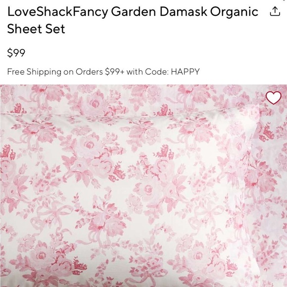 Love shack fancy bedroom set - Picture 1 of 4